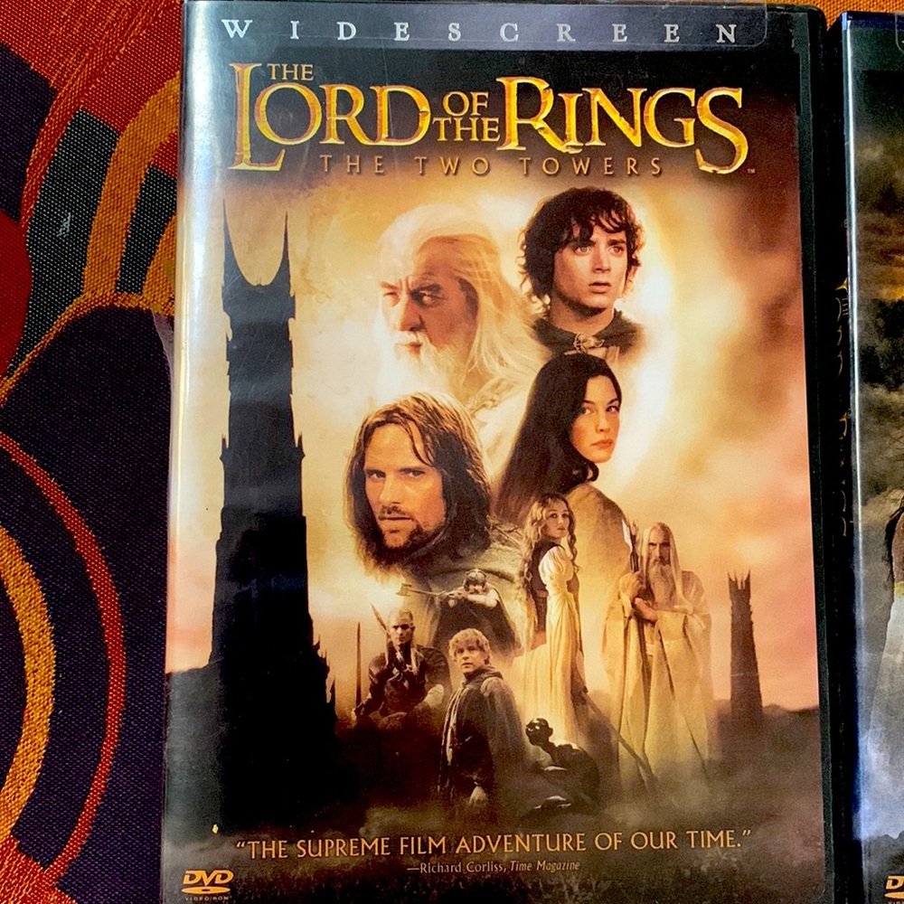 NWT The Lord of the Rings Set of 3 Widescreen DVDs
